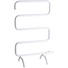 ELEKTR. HANDTUCHHALTER HTW 100 - Weiß, KONVENTIONELL, Kunststoff/Metall (60/79/4cm) - Silva Schneider ELEKTR. HANDTUCHHALTER HTW 100 - Weiß, KONVENTIONELL, Kunststoff/Metall (60/79/4cm) - Silva Schneider