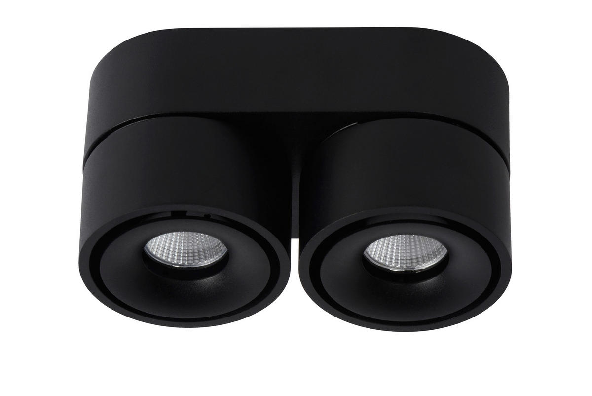 LED-STRAHLER - Schwarz, Konventionell (16.1/7.8/8.2cm) - Lucide