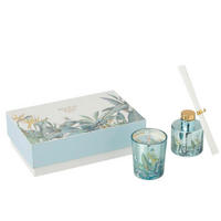 DUFTSET  - Hellblau, Basics, Naturmaterialien (20/6/12,5cm)