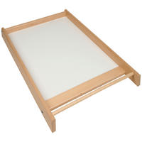 WICKELPLATTE  - Weiß Hochglanz/Buchefarben, Basics, Holz/Kunststoff (83/13/54cm) - My Baby Lou