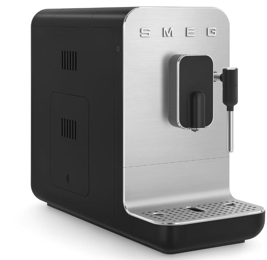 KAFFEEVOLLAUTOMAT Collezione  - Silberfarben/Schwarz, Basics, Kunststoff/Metall (18,0/33,6/43,3cm) - SMEG