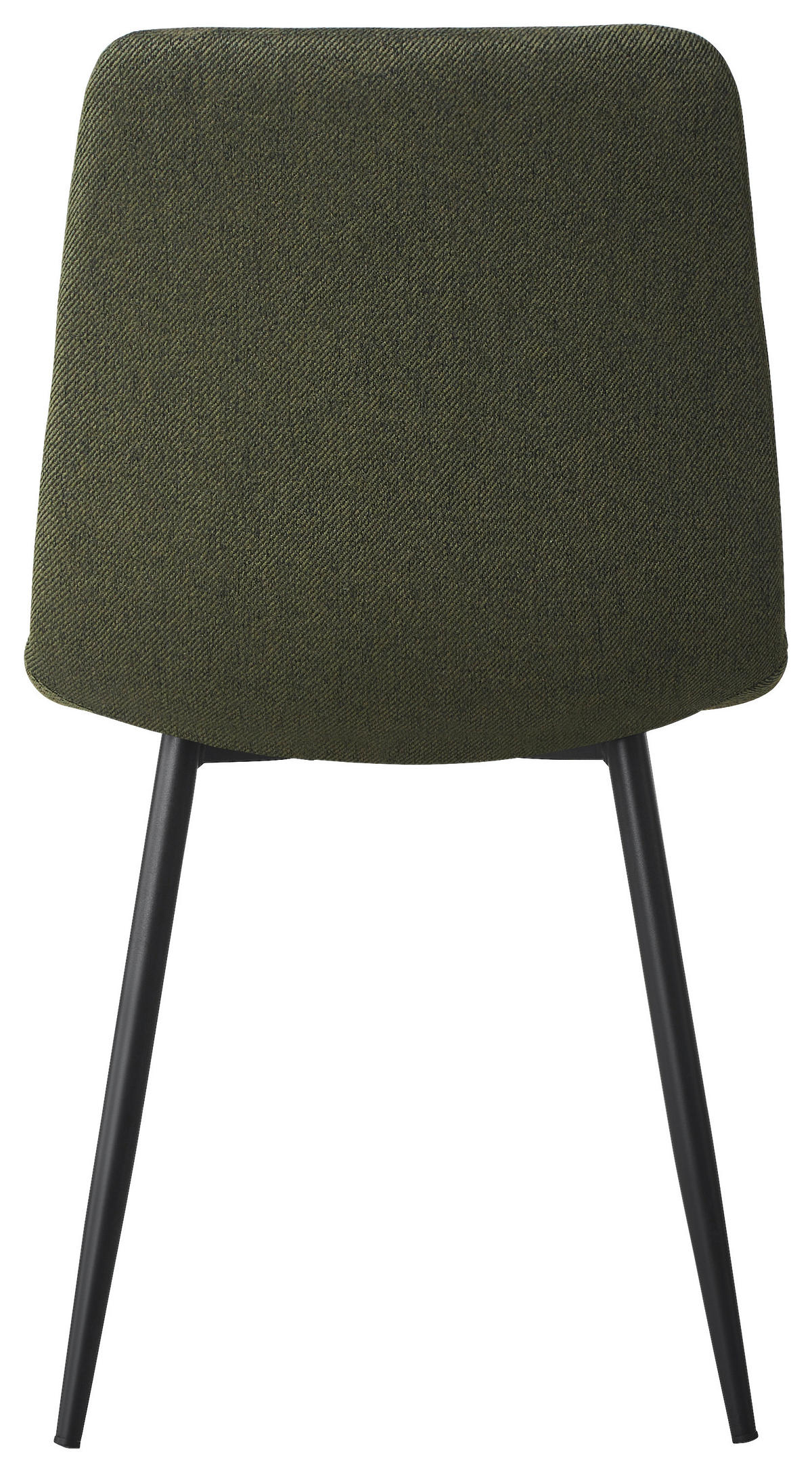 SZÉK fém, textil zöld, fekete  - fekete/zöld, Design, textil/fém (45/86.5/55cm) - Stylife