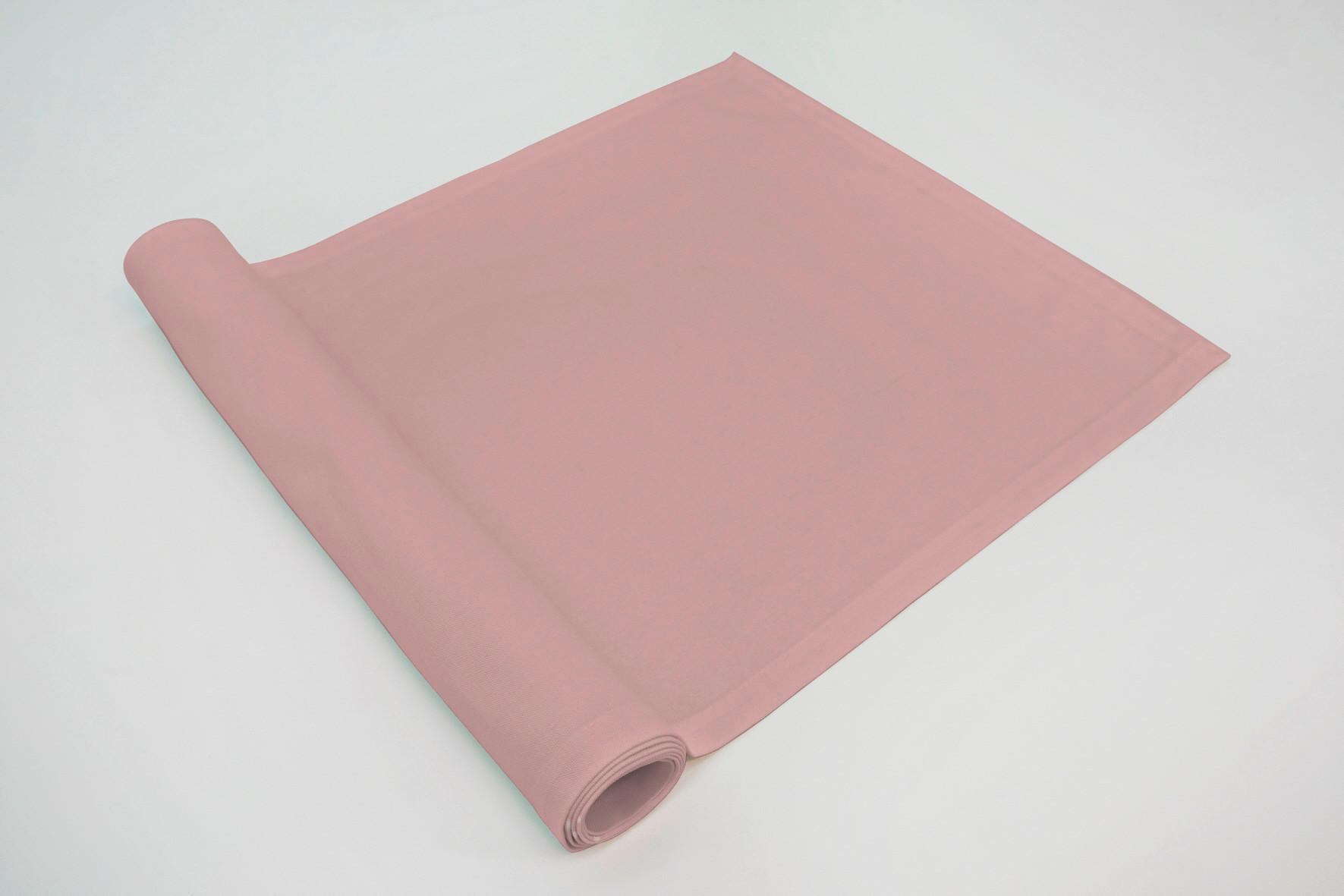 ÚZKY OBRUS, 40/150 cm, staroružová - staroružová, Basics, textil (40/150cm) - Boxxx
