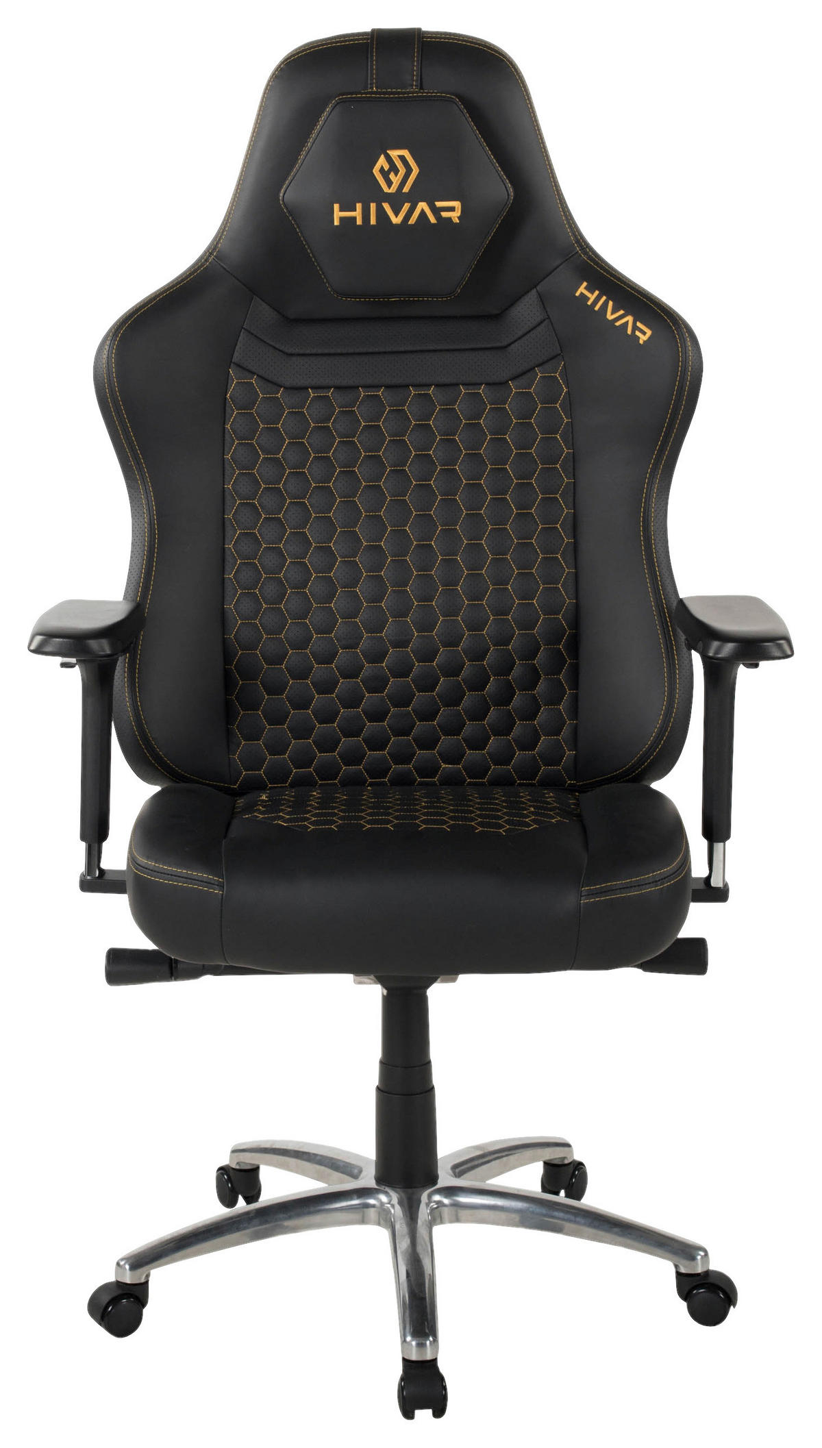 ORBICAL XL Solaris Silver Schwarz, Gelb, Silberfarben Metall, Leder   - Gelb/Silberfarben, LIFESTYLE, Leder/Metall (81/147/72cm) - HIVAR