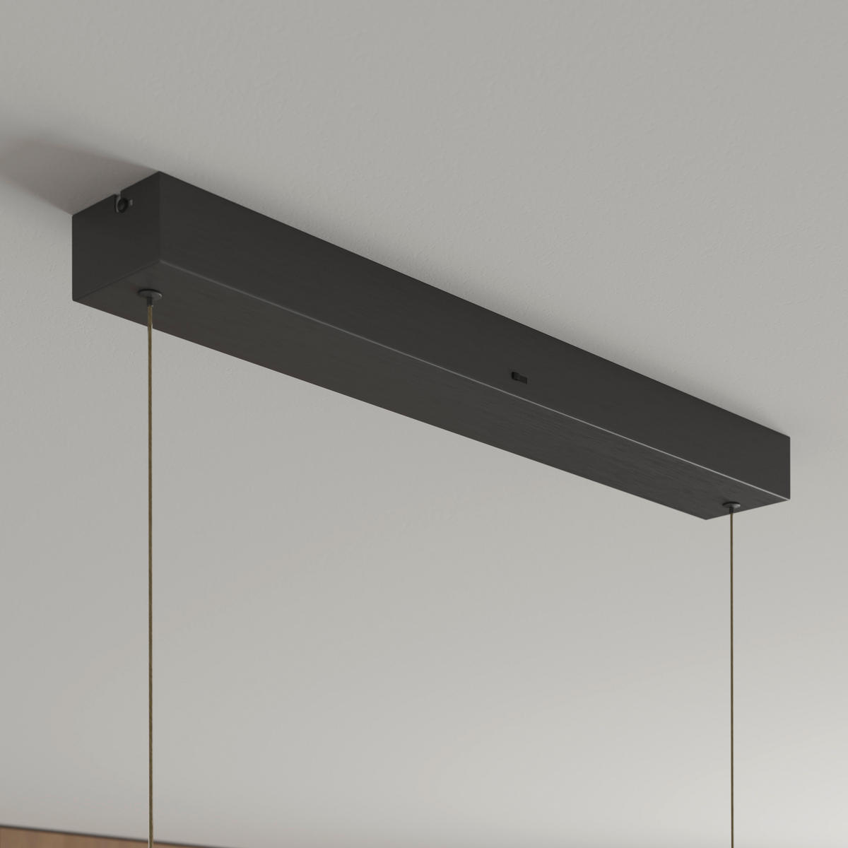 LED-HÄNGELEUCHTE 100/7/120 cm    - Transparent, Design, Glas/Metall (100/7/120cm) - Novel