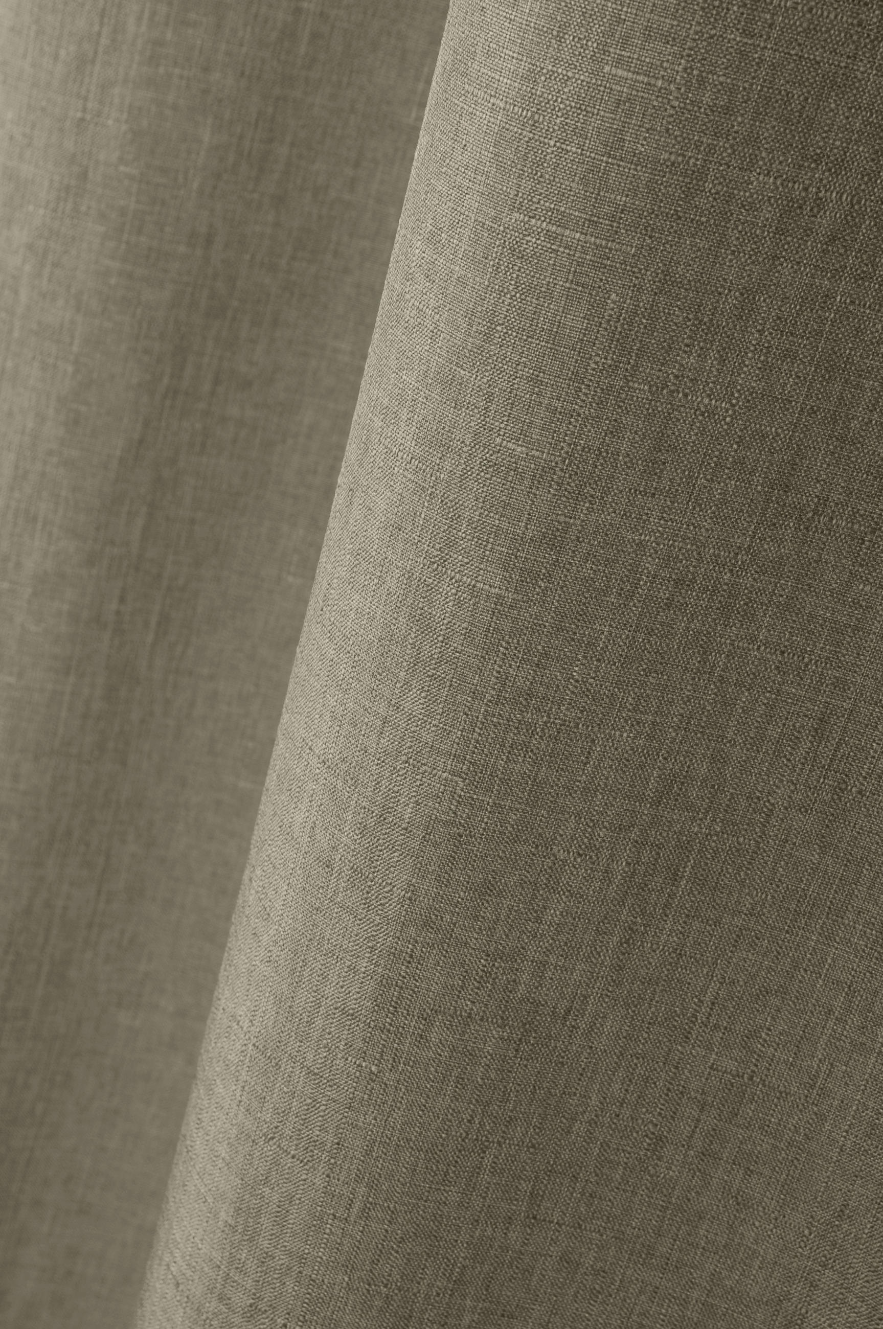 KONČANA ZAVESA  zatemnjeno   140/260 cm  - olivno zelena , Basics, tekstil (140/260cm)