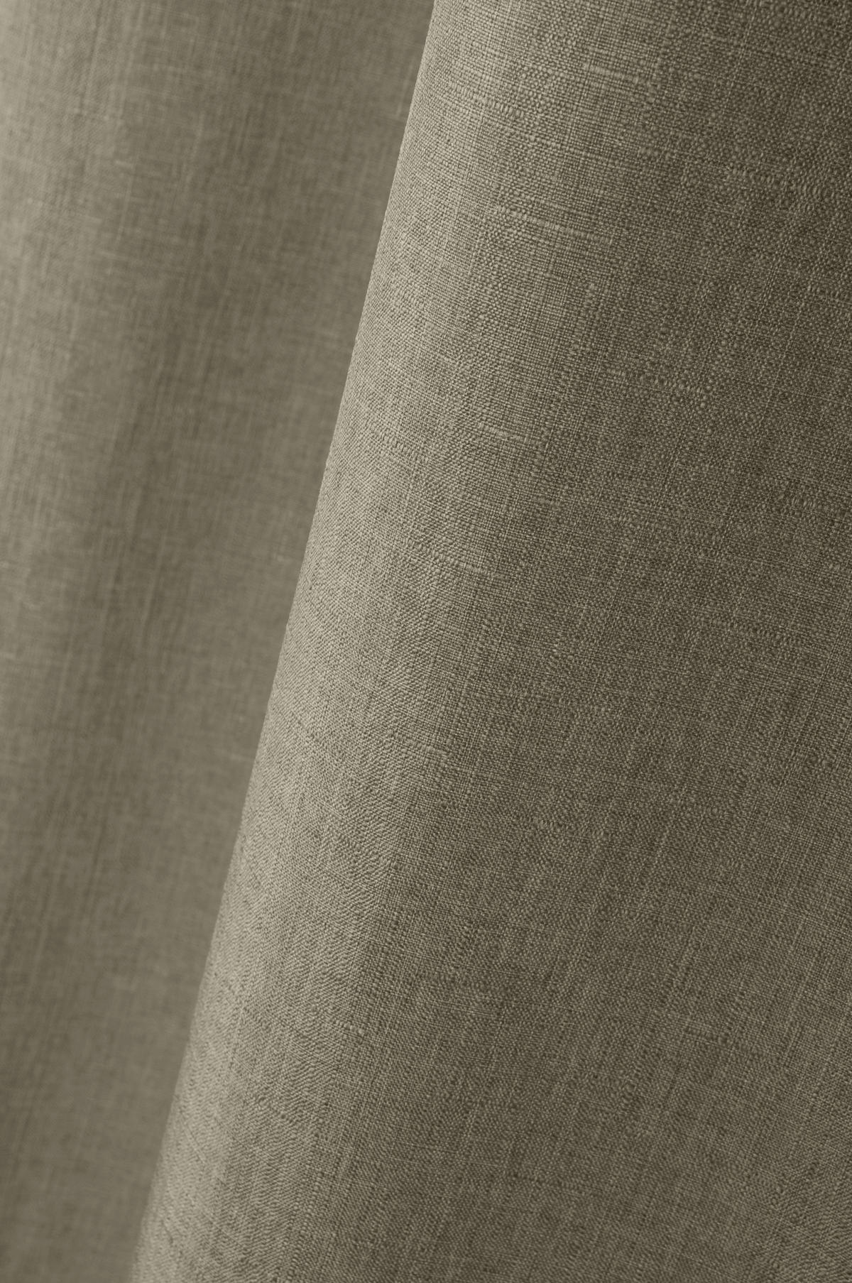 KONČANA ZAVESA  zatemnjeno   140/260 cm  - olivno zelena , Basics, tekstil (140/260cm)