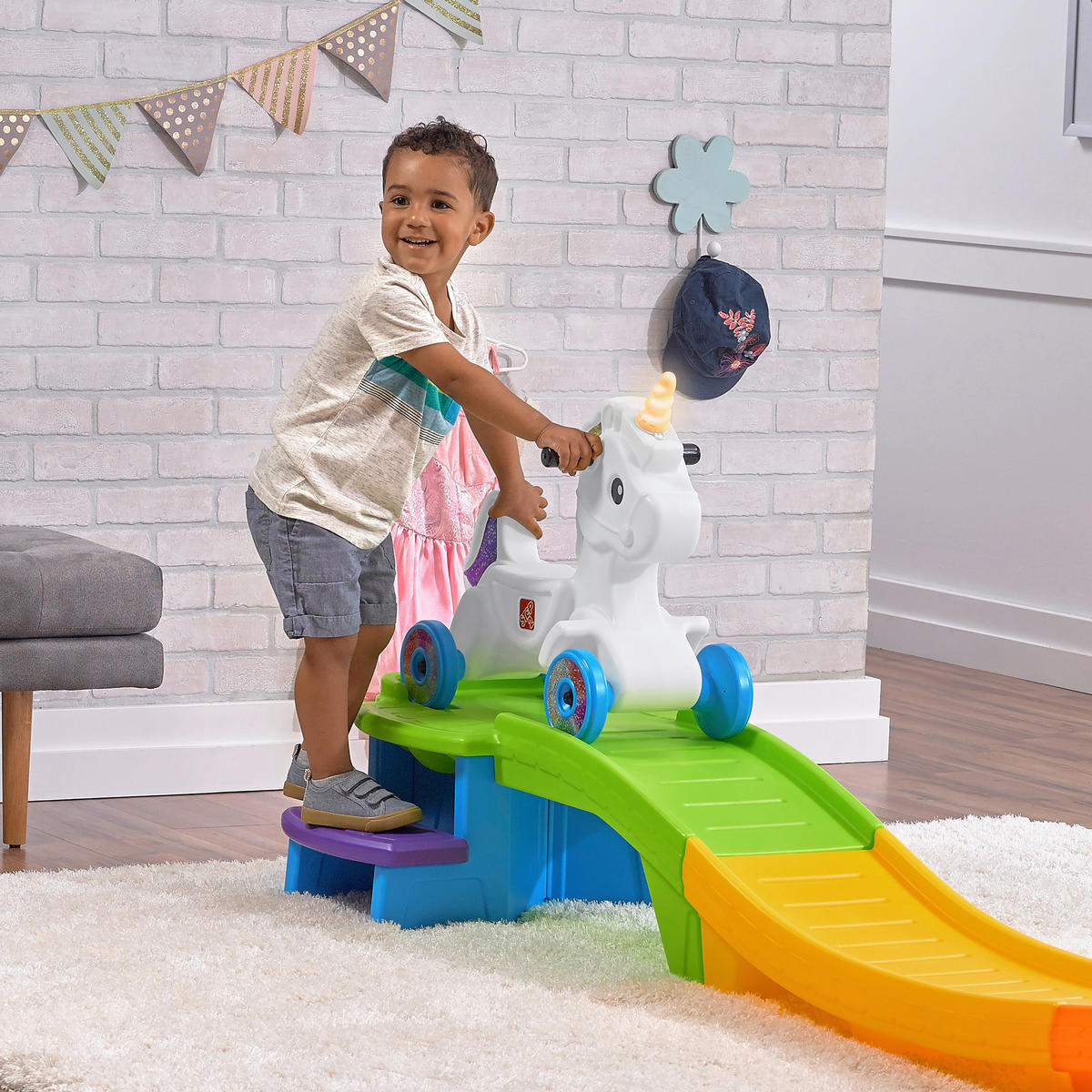 KINDERSPIELSET - Multicolor, KONVENTIONELL, Kunststoff (279,4/32,4/68,6cm) - Ambia Garden
