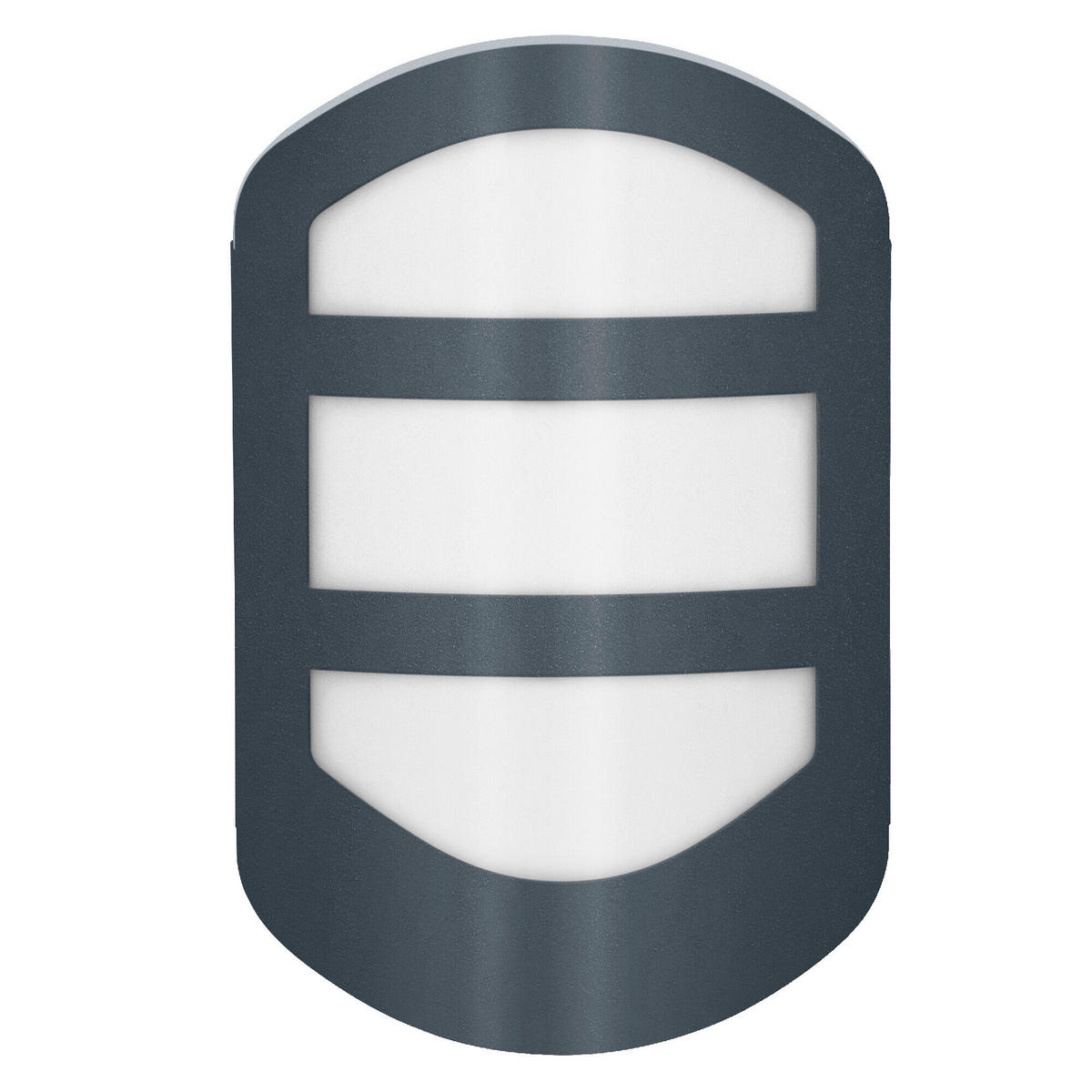 LED-AUßENLEUCHTE 5,4/18/28 cm   - Dunkelgrau, Basics, Kunststoff/Metall (5,4/18/28cm) - Osram