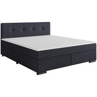 Pat Boxspring, 180/220 cm, antracit - antracit/negru, Modern, plastic/carton (180/220cm) - MID.YOU
