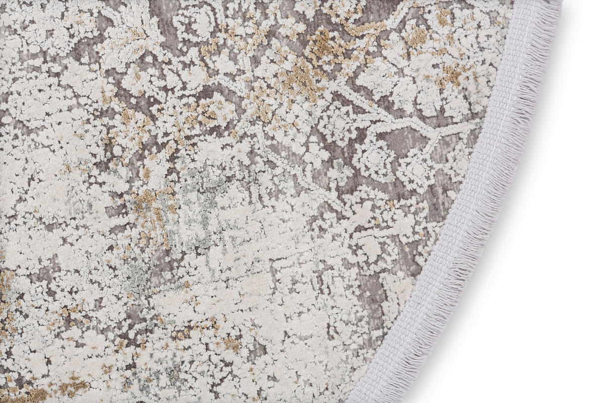 WEBTEPPICH 160 cm Gravina Grau, Beige  - Beige/Grau, Design, Textil (160cm) - Novel