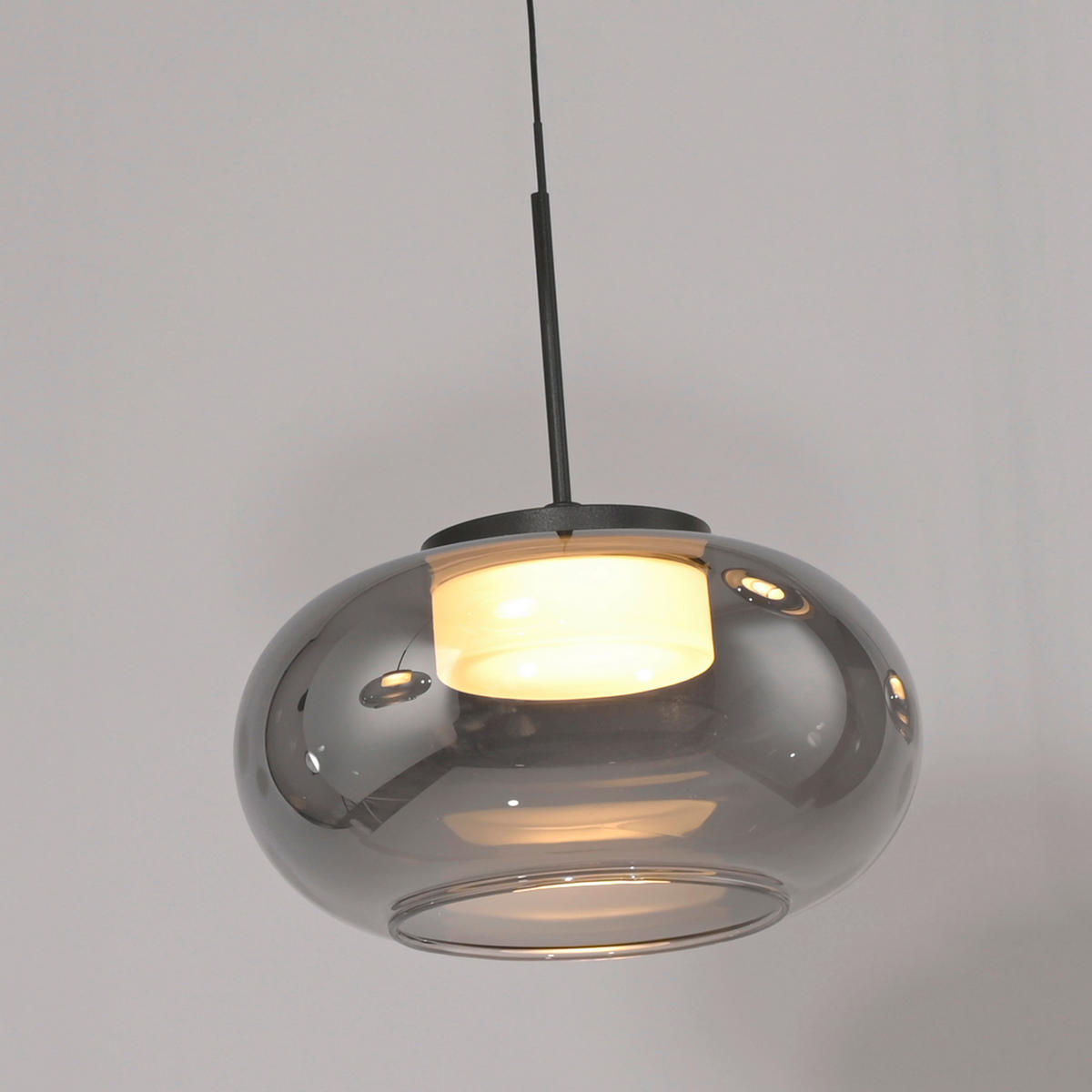 LED-PENDELLEUCHTE 20/20/120 cm  - Schwarz, Design, Kunststoff/Metall (20/20/120cm) - Schöner Wohnen