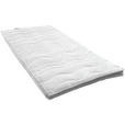 TOPPER 80/200 cm Höhe ca. 6 cm  - Weiß, Basics, Textil (80/200cm) - Sleeptex