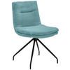 STUHL - Petrol/Schwarz, Design, Textil/Metall (50/85/64cm) - Musterring