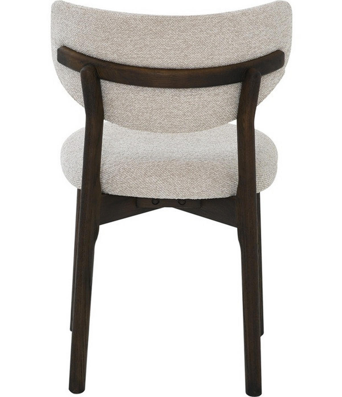 STOL     - beige/brun, Design, trä/textil (53/78/53cm) - Best Price