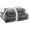 FROTTIERSET Tomorrow Bundle Dunkelgrau 4-teilig  - Dunkelgrau, LIFESTYLE, Textil - Vossen