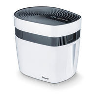 Meeresklimagerät  - Weiss/Schwarz, Design, Kunststoff (38,4/30,5/34,0cm) - Beurer