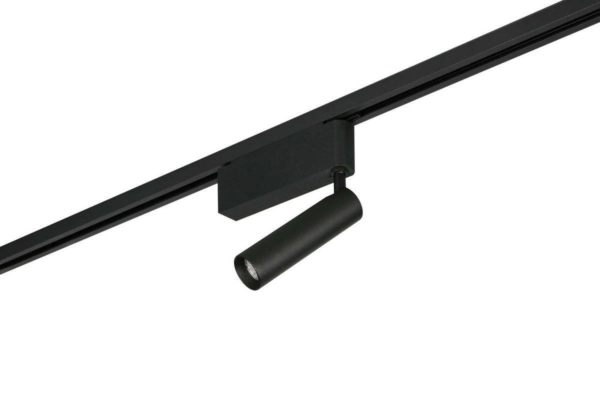 SPOTLIGHT FÖR SKENSYSTEM Ambala   - svart, Klassisk, metall (19/16,5/4cm) - Trio Leuchten