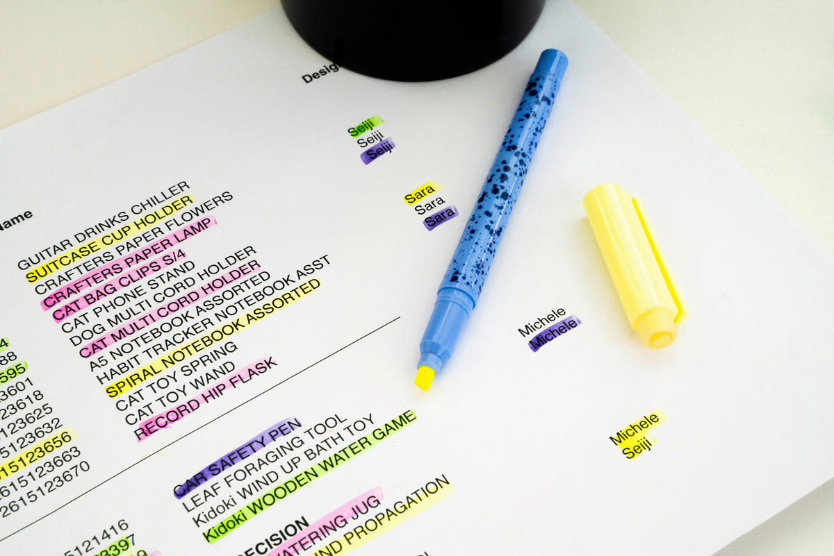 TEXTMARKER - Multicolor, Trend, Kunststoff (7/1.7/14.1cm)