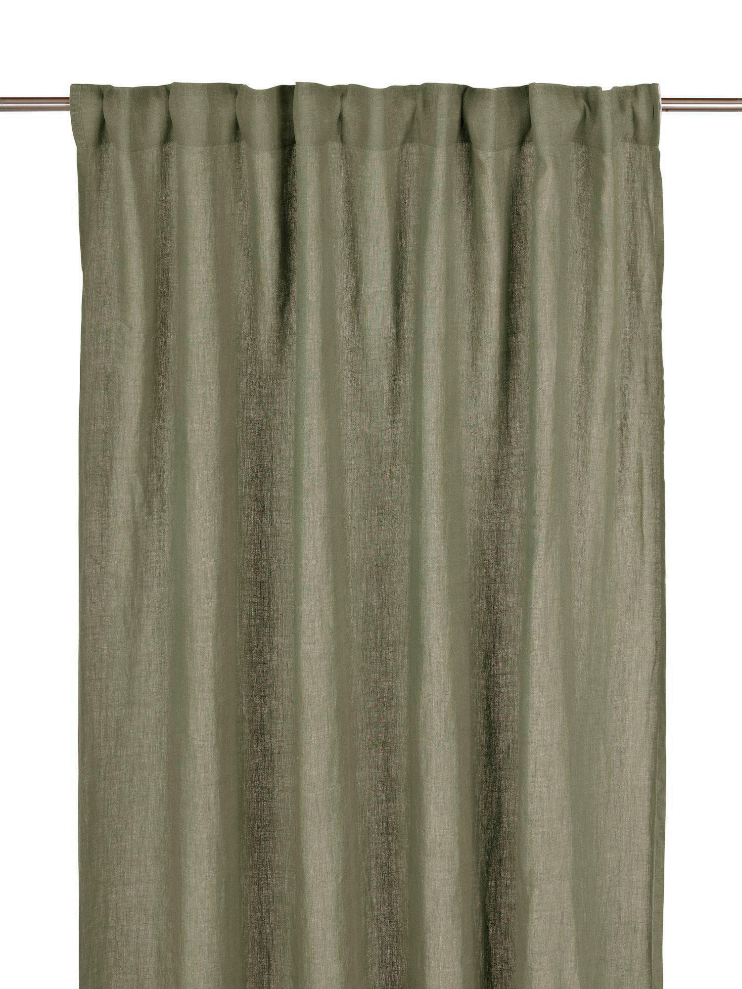 FERTIGVORHANG    145/280 cm 2 Stück  - Grün, Basics, Textil (145/280cm) - Svanefors