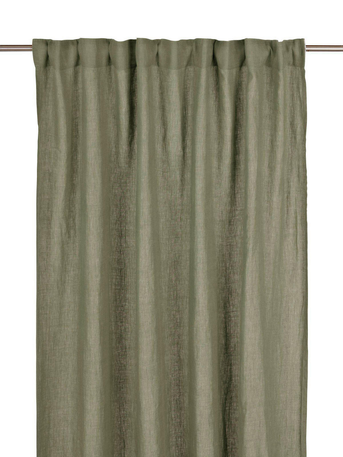 FERTIGVORHANG  - Grün, Basics, Textil (145/280cm) - Svanefors