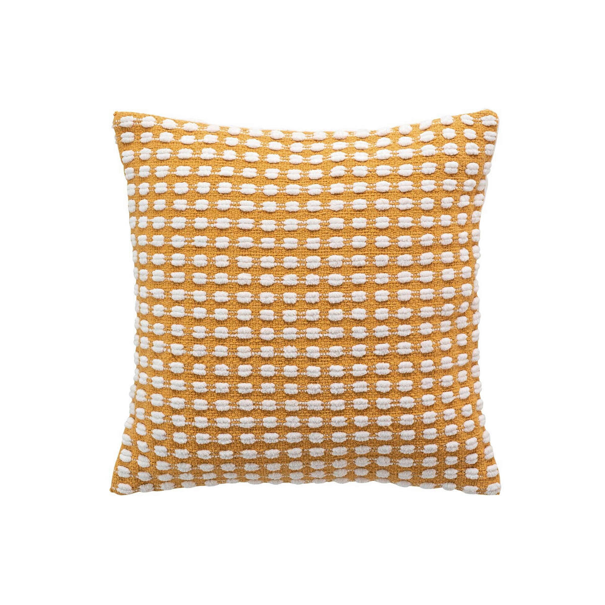JASTUČNICA  - senf žuta, Osnovno, tekstil (40/40cm)