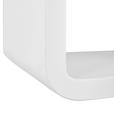 WANDREGALSET 3-teilig Weiß  - Weiß, Basics, Holzwerkstoff (20-30/35-45/20cm) - Xora