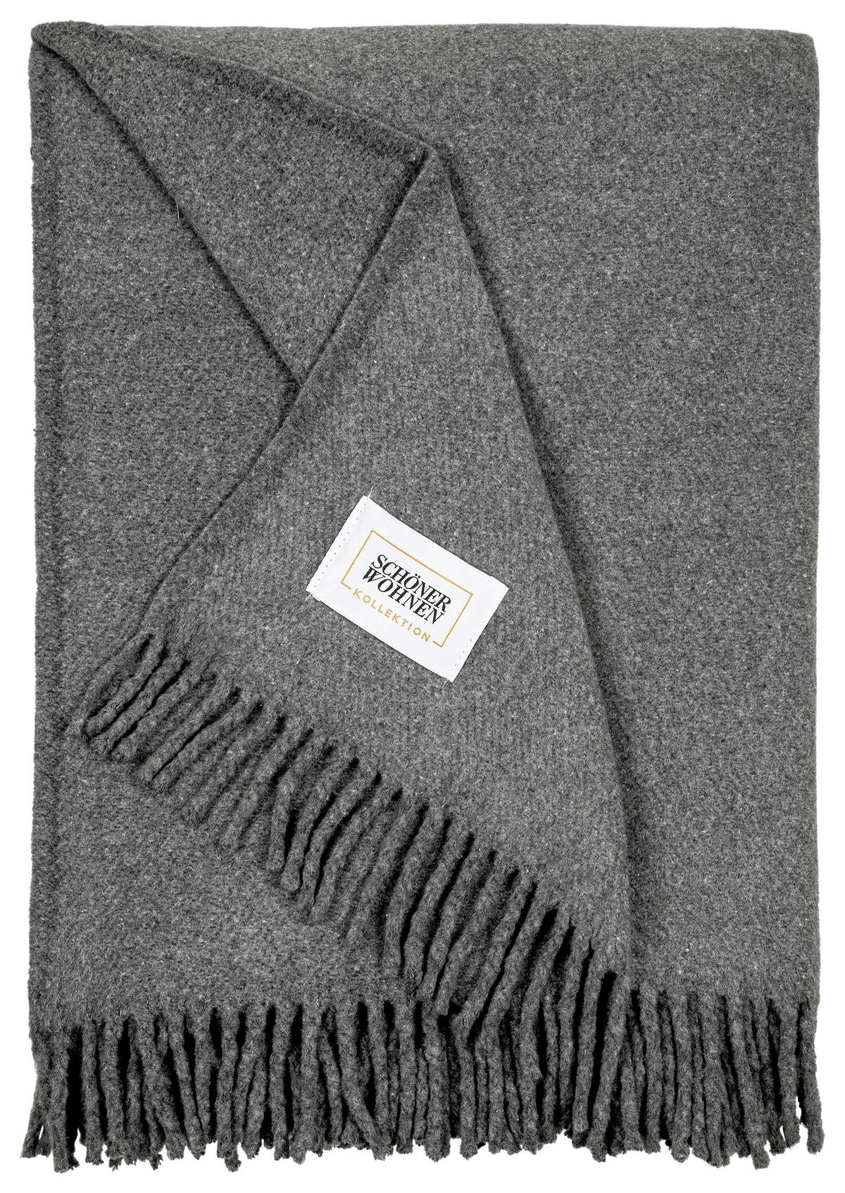 PREKRIVAČ 140/200 cm  SILENT LIVING  - tamno siva, Basics, tekstil (140/200cm) - Schöner Wohnen
