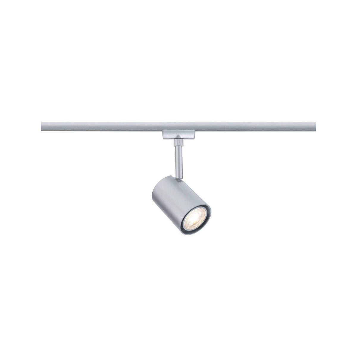 SCHIENENSYSTEM-STRAHLER URail Spot Luxe 6,5/6,5/16,3 cm   - Chromfarben, Basics, Kunststoff (6,5/6,5/16,3cm) - Paulmann