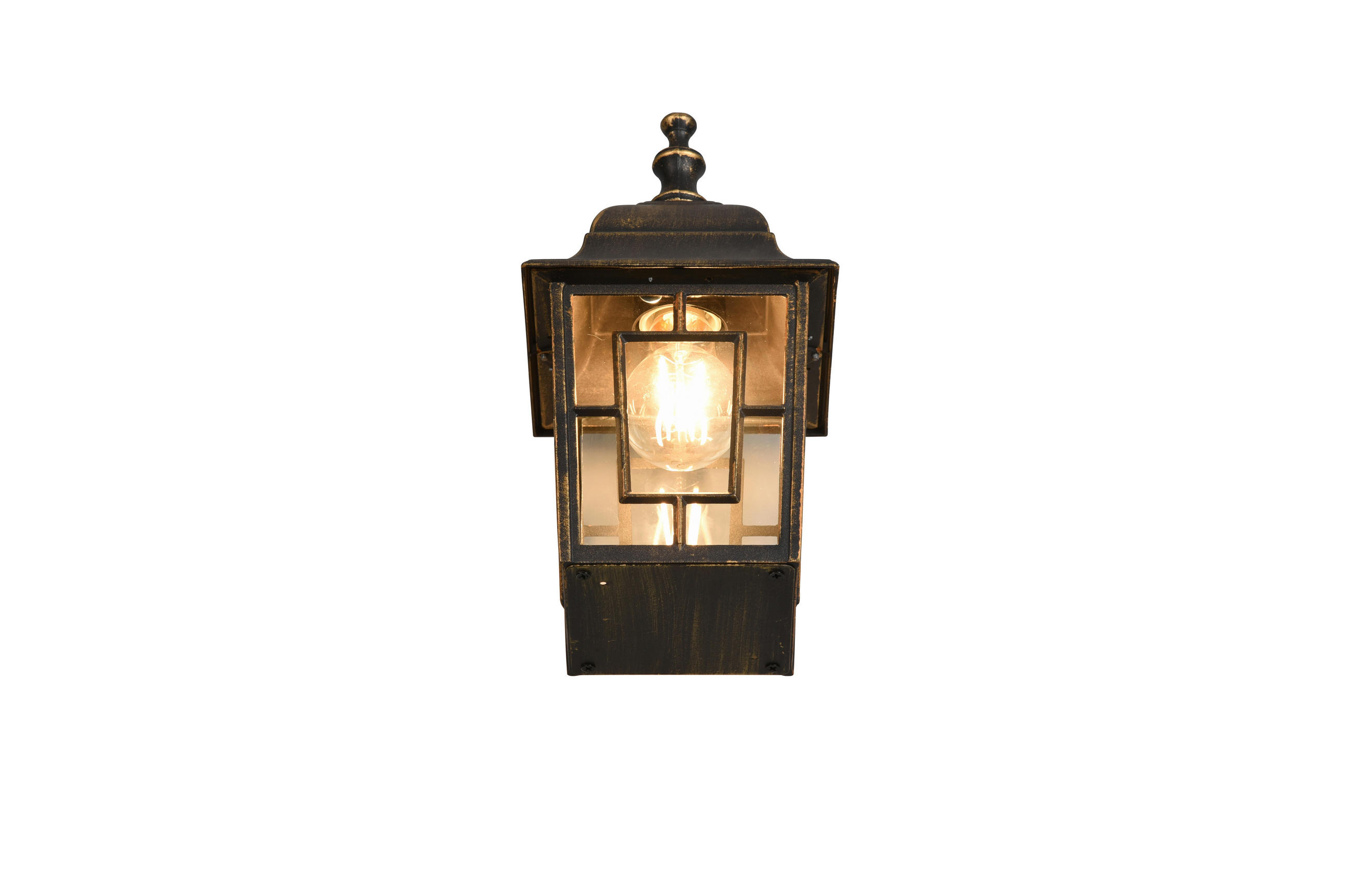 Thumbnail - Trio Leuchten AUßENWANDLEUCHTE, Klar, Rost, Metall, Glas, 19.5x30x15 cm, Lampen & Leuchten, Außenbeleuchtung, Außenleuch...