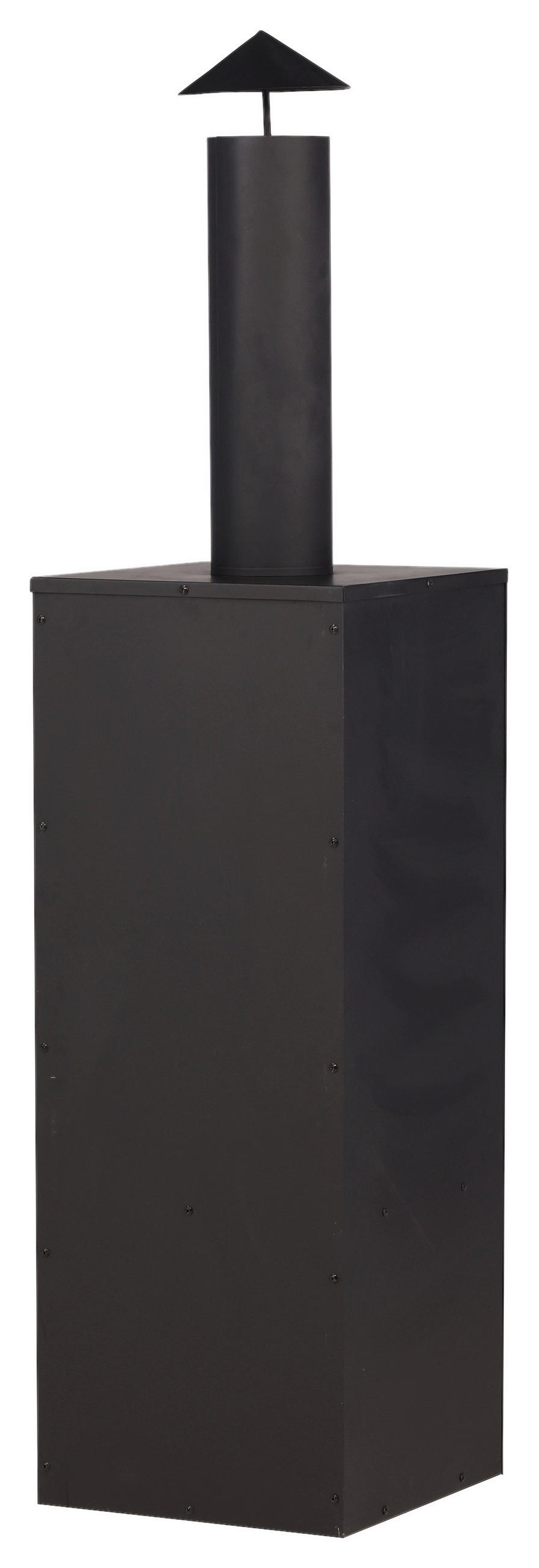 FEUERSTELLE  - Schwarz, KONVENTIONELL, Metall (45/199/45cm) - Gardenson