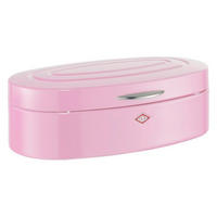 BROTKASTEN - Pink, Basics, Metall (26/41,5/14cm) - Wesco