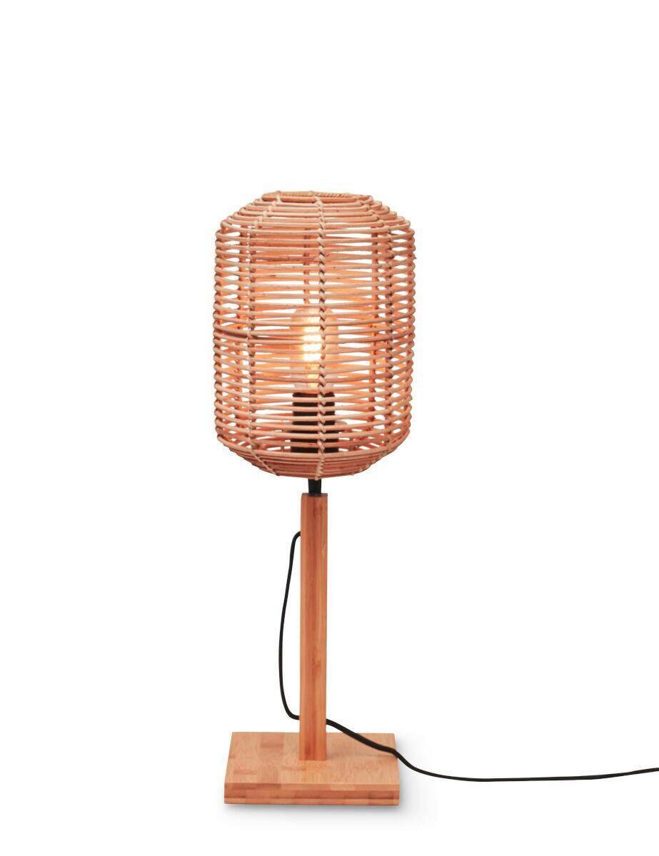 TISCHLEUCHTE GOOD&MOJO 22/22/45 cm - Naturfarben, Trend (22/22/45cm) - Good & Mojo
