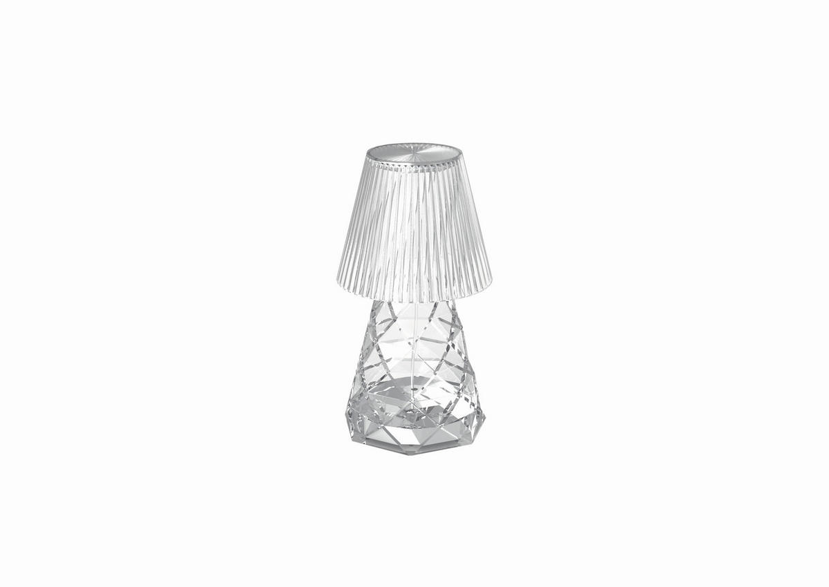 LED-AUßENLEUCHTE Lola 11/20.2/11 cm   - Transparent, Basics, Kunststoff (11/20.2/11cm) - Newgarden