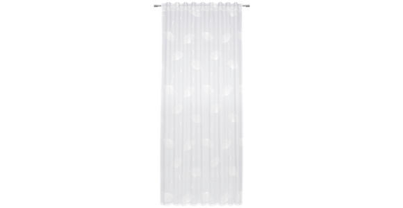 FERTIGSTORE halbtransparent  - Weiß, KONVENTIONELL, Textil (140/245cm) - Esposa