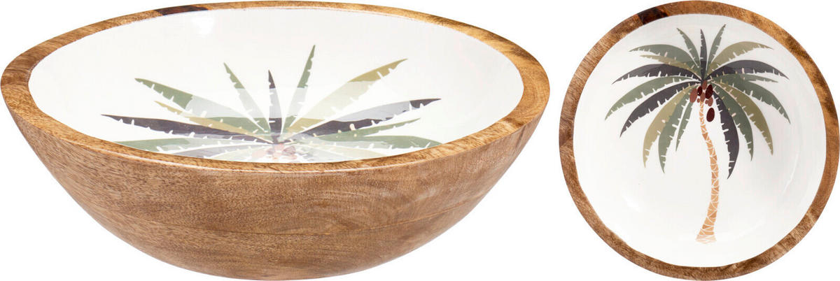 DEKOSCHALE - Naturfarben, LIFESTYLE, Holz (24/6/24cm)
