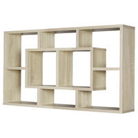 WANDREGAL Eichefarben  - Eichefarben, KONVENTIONELL, Holzwerkstoff (85/47,5/16cm) - MID.YOU
