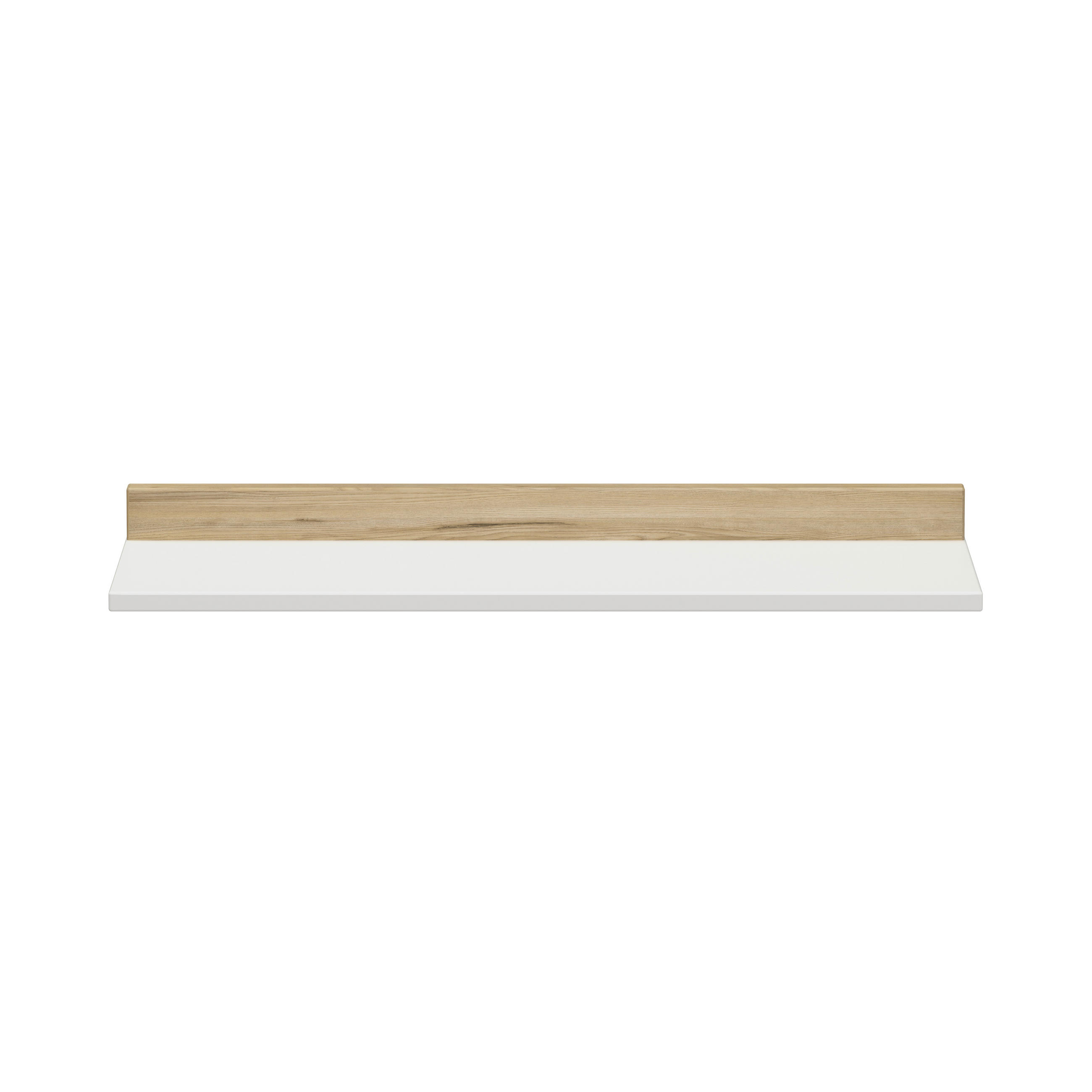 WANDREGAL Enie Weiß, Eichefarben  - Eichefarben/Weiß, Basics, Holzwerkstoff (94,8/8,2/22,5cm) - Paidi