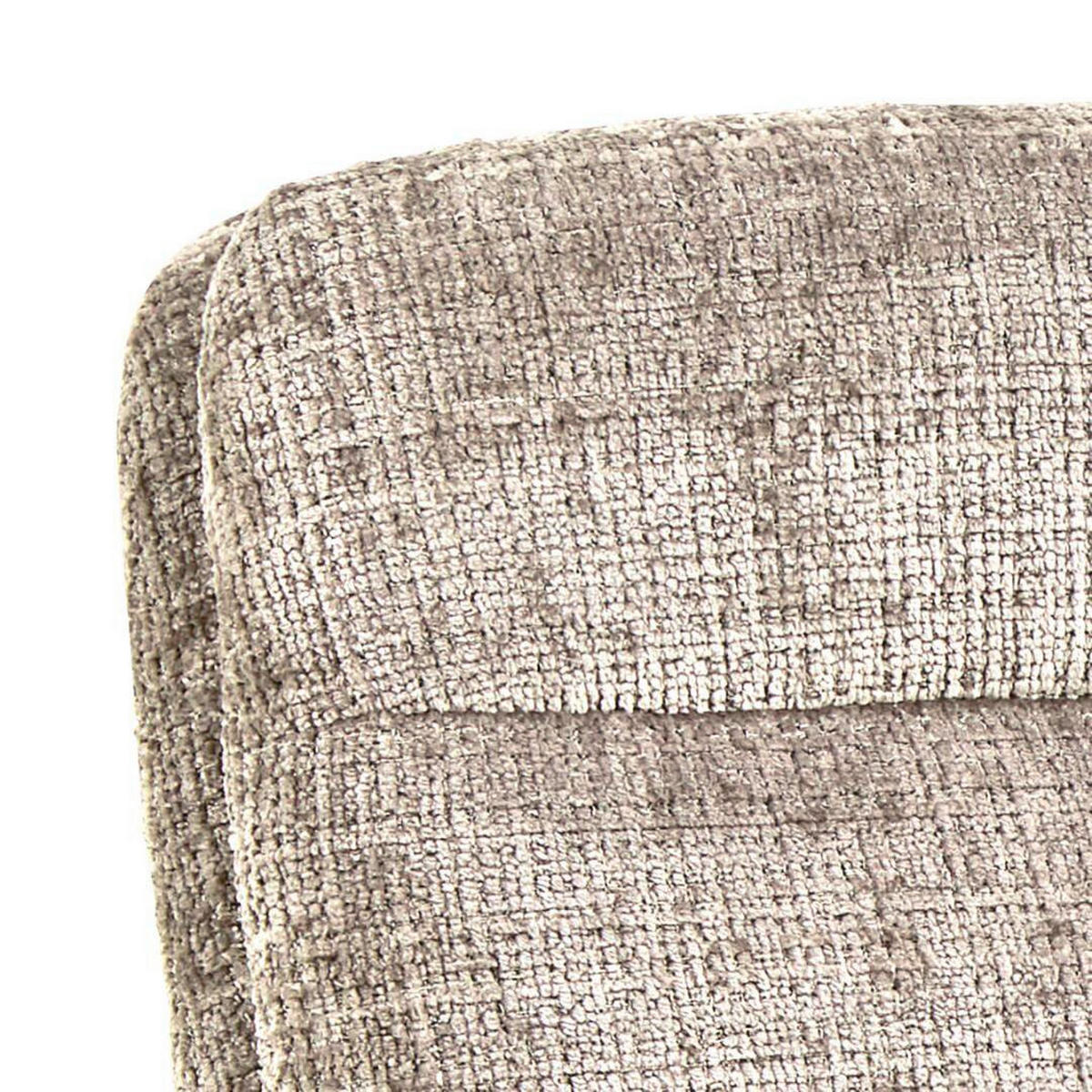 ARMLEHNSTUHL 2 Stück automatische Rückholfunktion Chenille  Schwarz, Beige  - Beige/Schwarz, MODERN, Textil/Metall (61/94/67cm) - MID.YOU