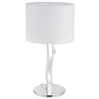 LED-TISCHLEUCHTE 35/68 cm   - Chromfarben/Weiß, Basics, Kunststoff/Metall (35/68cm) - Näve