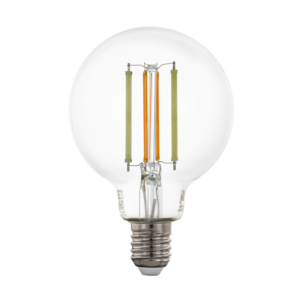 LED-LEUCHTMITTEL   E27 6 W 806 lm  - Klar, Basics, Glas (12,0cm) - Eglo