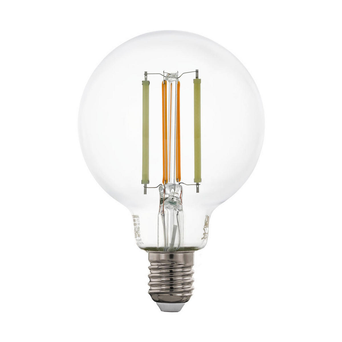 LED-LEUCHTMITTEL   E27 6 W  - Klar, Basics, Glas (12,0cm) - Eglo
