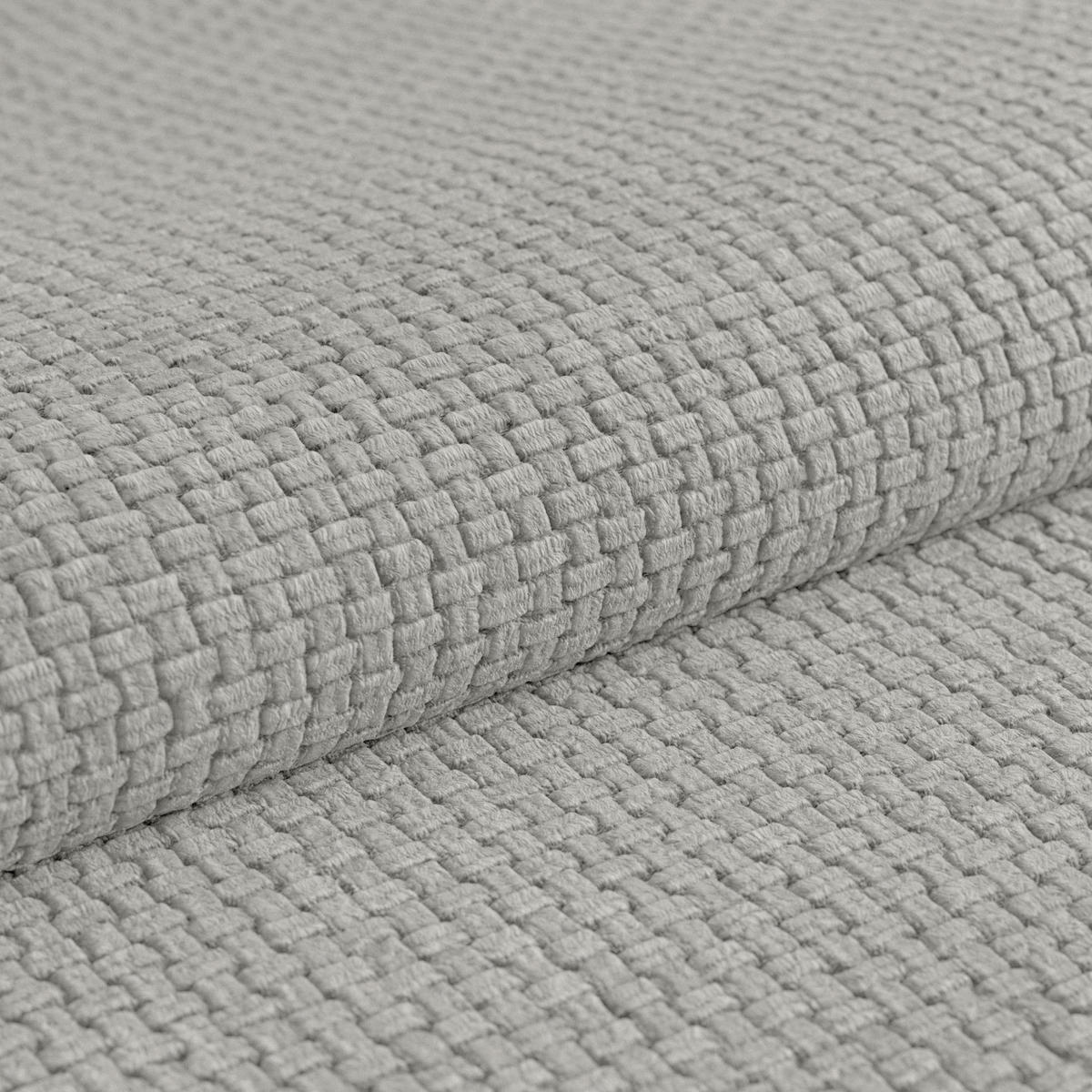 SCHLAFSOFA  mit Stoffauswahl Webstoff Hellgrau  - Hellgrau/Schwarz, MODERN, Holz/Textil (245/74-90/104cm) - MID.YOU