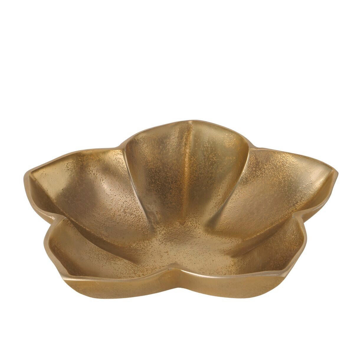 DEKORAČNÁ MISKA  - šampanská, Basics, kov (27/27/6cm)