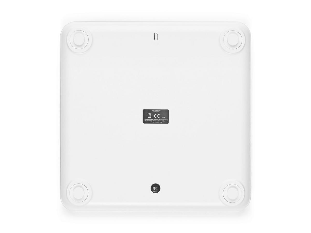 TELESNA VAGA  bela  - bela, Osnovno, staklo/metal (30/4.3cm) - Brabantia