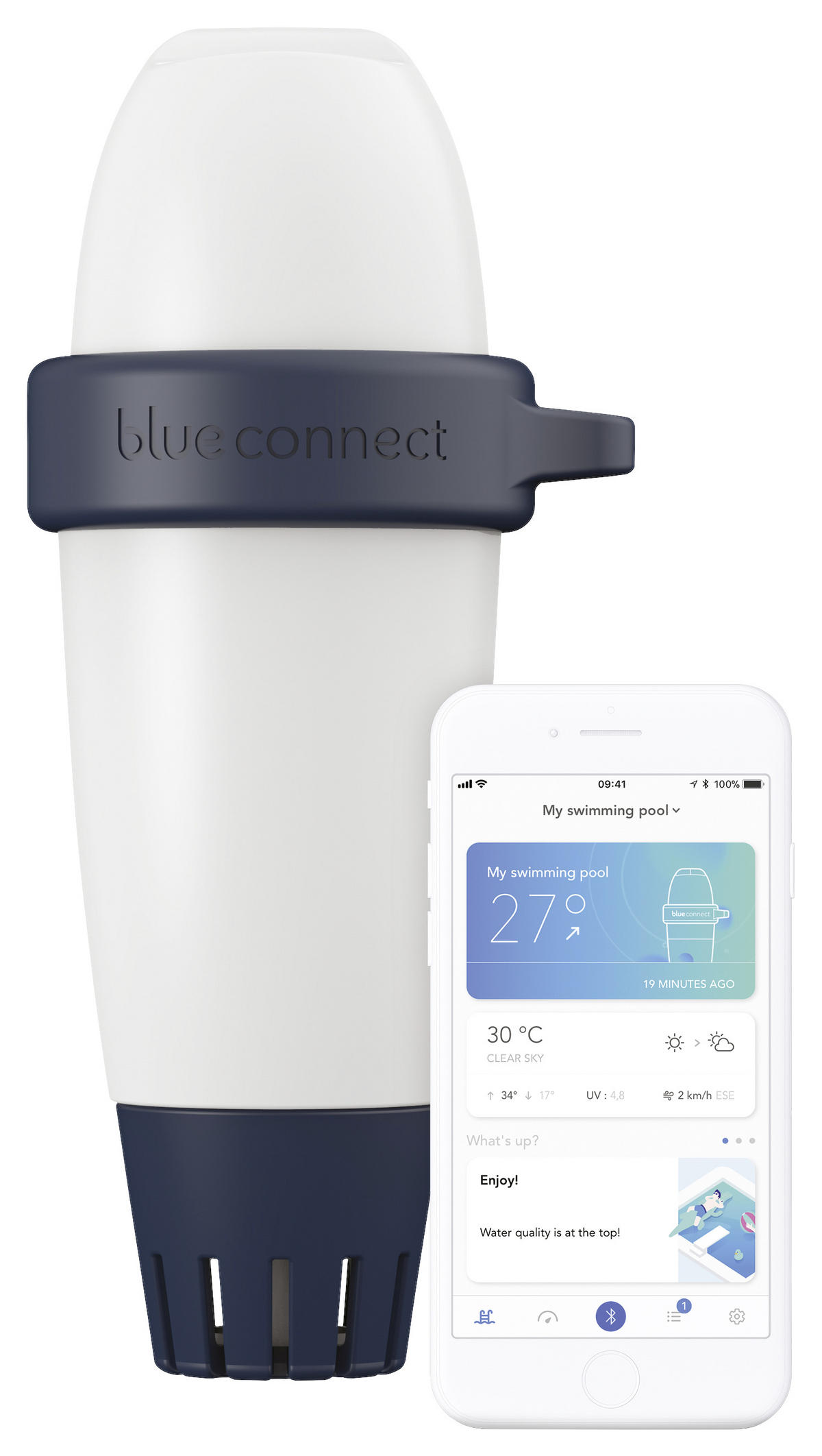 ANALYSEGERÄT BLUE CONNECT 2021  - KONVENTIONELL, Kunststoff (9,6/9,6/25cm) - Gre