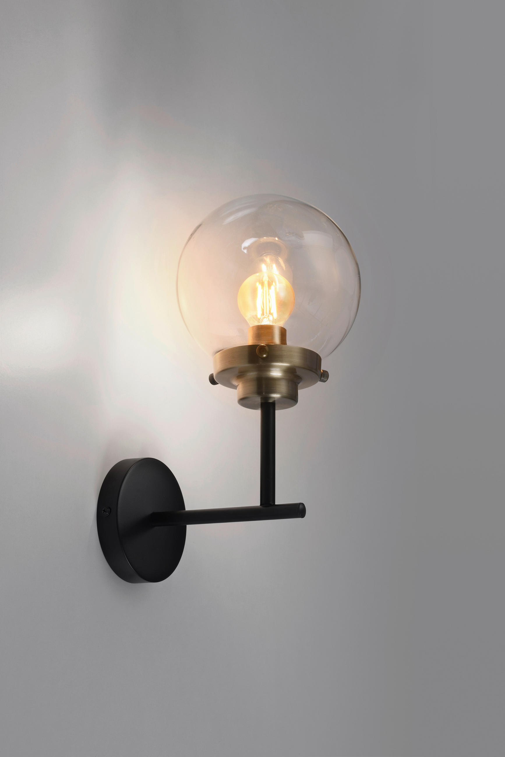 VÄGGLAMPA 19.5/15/30.5 cm   - Basics, metall (19.5/15/30.5cm)