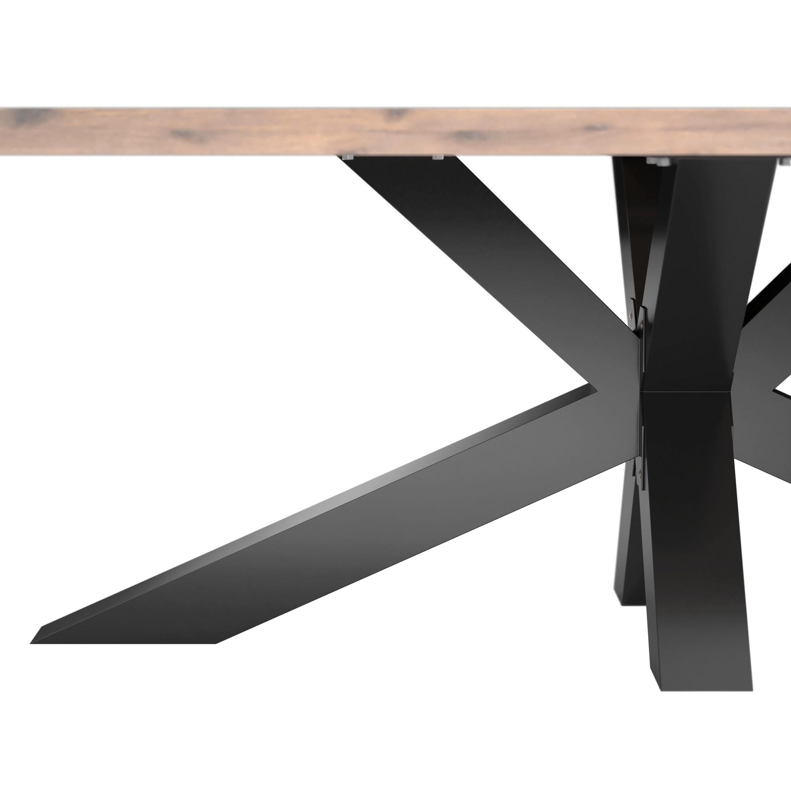 ZAHRADNÍ STŮL, dřevo, 200/100/76 cm - černá/barvy akácie, Moderní, dřevo (200/100/76cm) - Ambia Garden