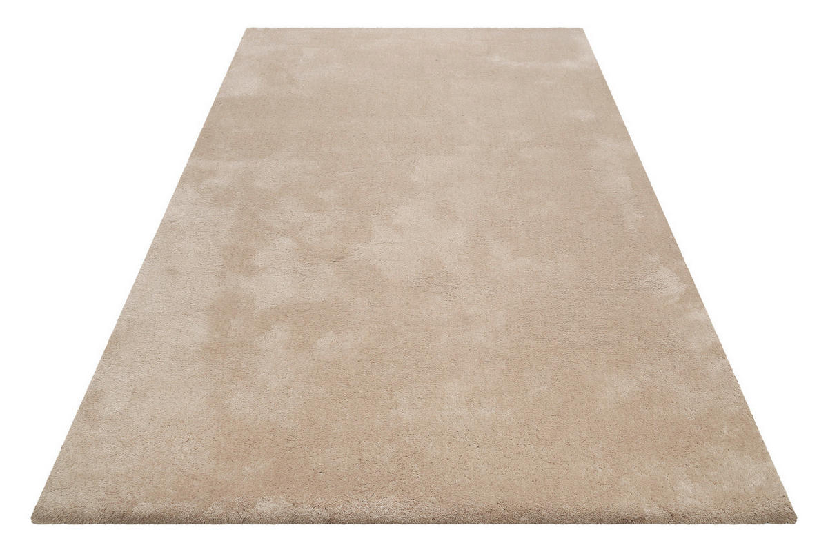 HOCHFLORTEPPICH 70/140 cm Emilia Beige  - Beige, Design, Textil (70/140cm) - Novel