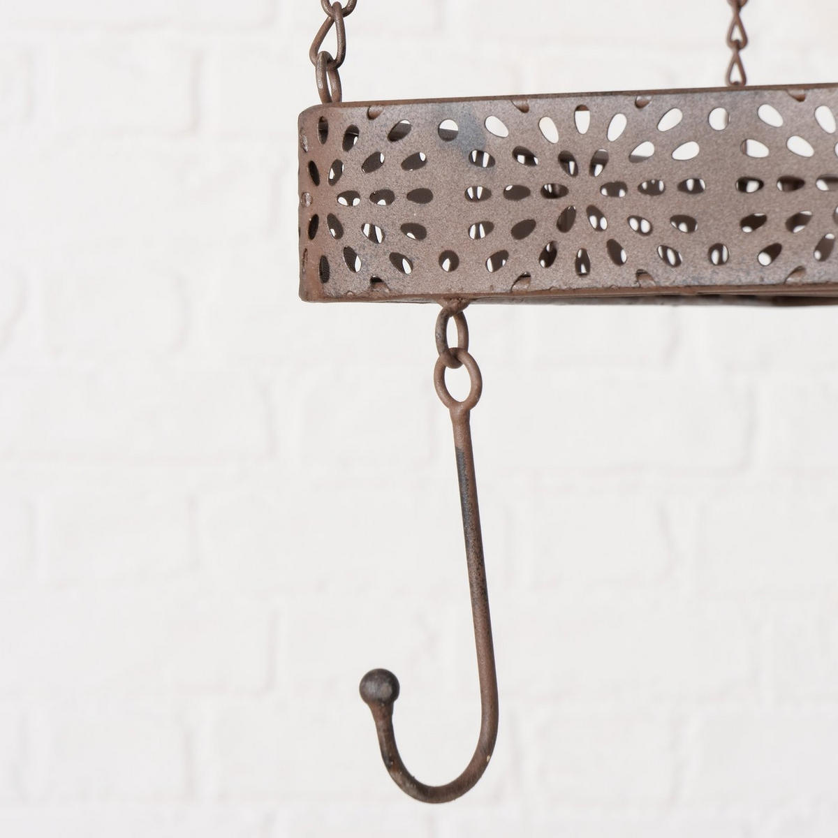 DEKOWANDREGAL  - Braun, Basics, Metall (70/40/95cm)